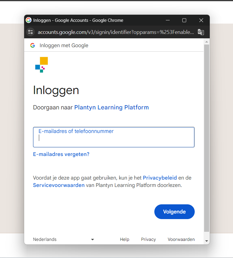 UMC NL login Google.png